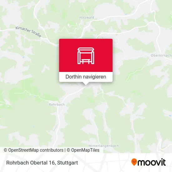 Rohrbach Obertal 16 Karte