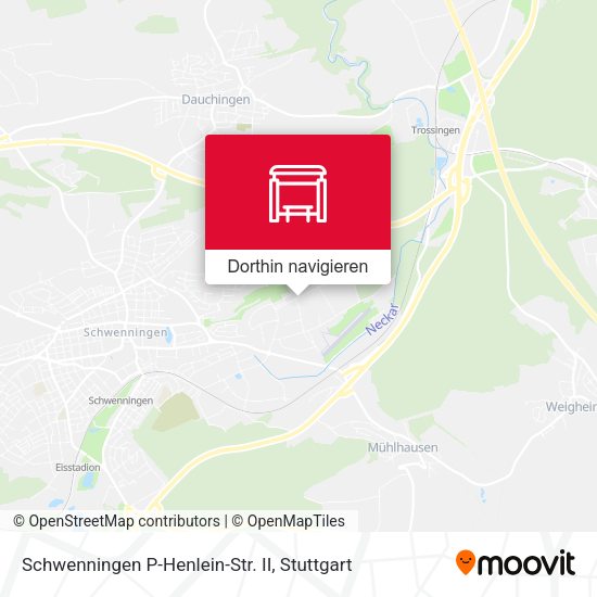 Schwenningen P-Henlein-Str. II Karte