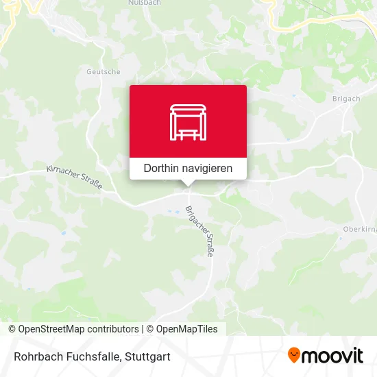 Rohrbach Fuchsfalle Karte