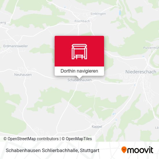 Schabenhausen Schlierbachhalle Karte