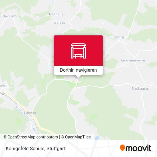 Königsfeld Schule Karte