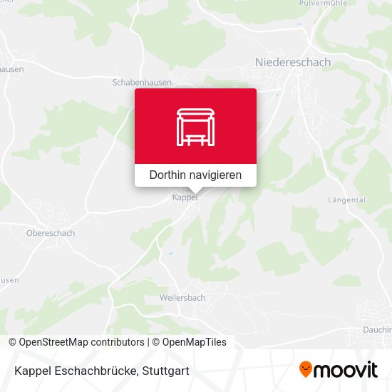 Kappel Eschachbrücke Karte
