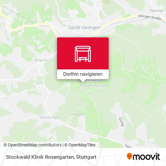 Stockwald Klinik Rosengarten Karte