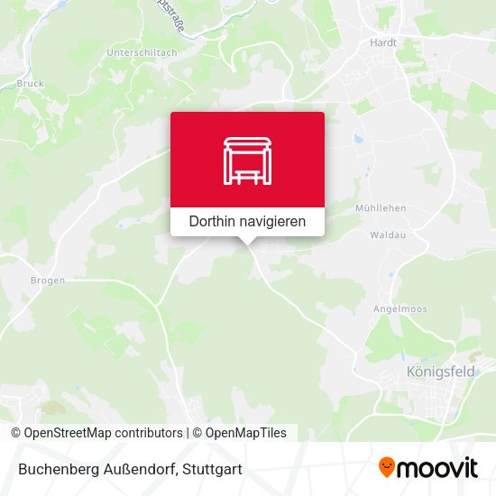 Buchenberg Außendorf Karte