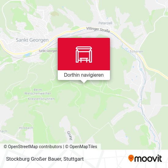 Stockburg Großer Bauer Karte