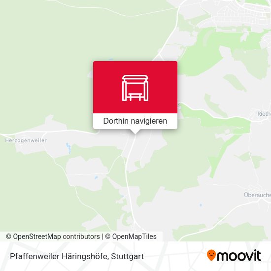 Pfaffenweiler Häringshöfe Karte