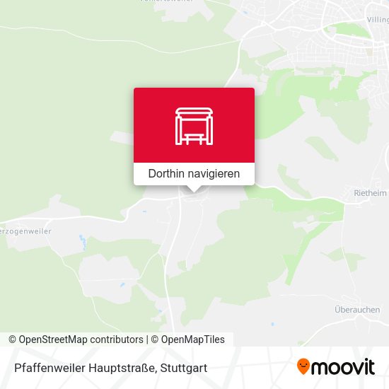 Pfaffenweiler Hauptstraße Karte