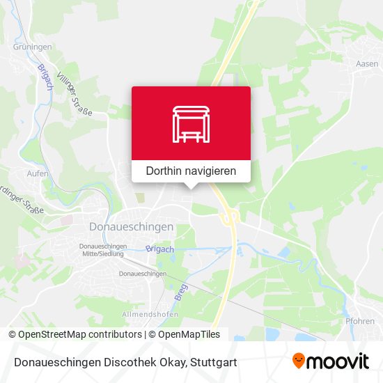 Donaueschingen Discothek Okay Karte