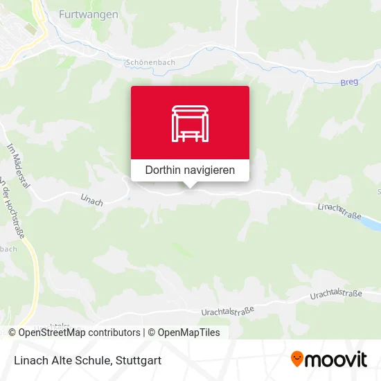Linach Alte Schule Karte