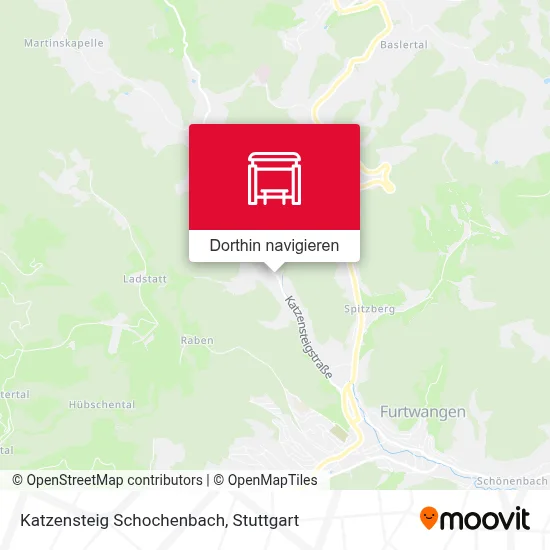Katzensteig Schochenbach Karte