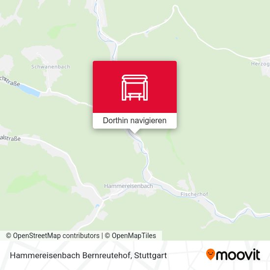 Hammereisenbach Bernreutehof Karte