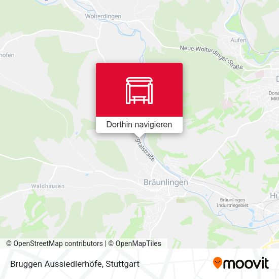 Bruggen Aussiedlerhöfe Karte