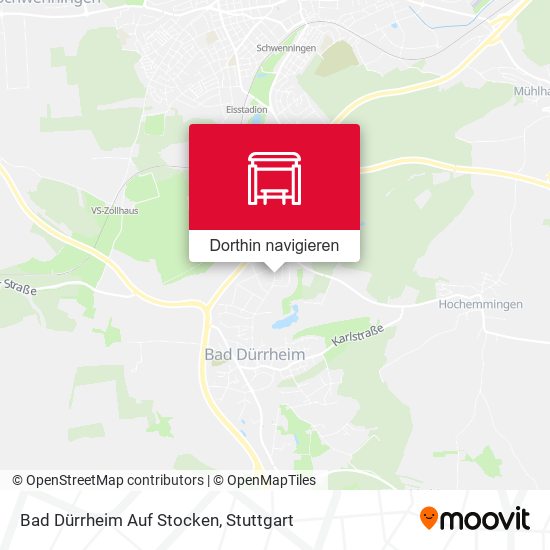 Bad Dürrheim Auf Stocken Karte