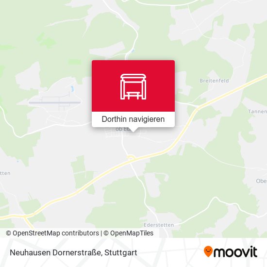 Neuhausen Dornerstraße Karte