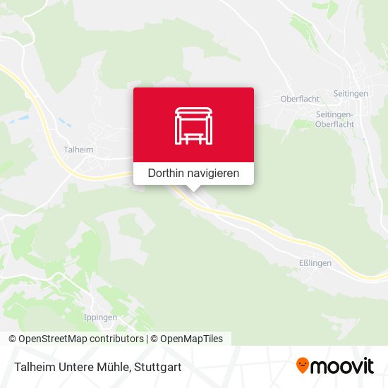 Talheim Untere Mühle Karte