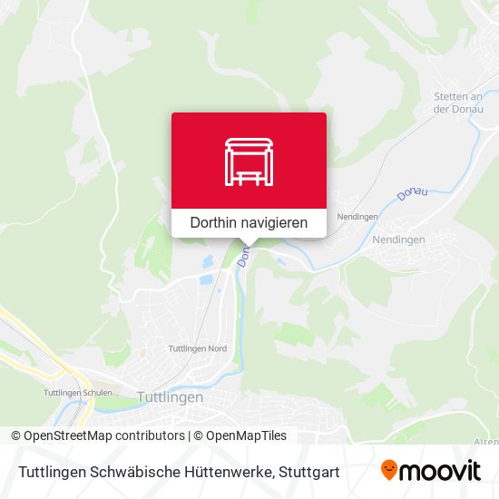 Tuttlingen Schwäbische Hüttenwerke Karte