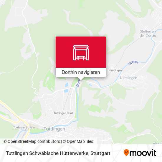 Tuttlingen Schwäbische Hüttenwerke Karte