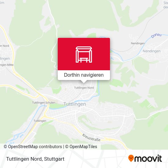 Tuttlingen Nord Karte