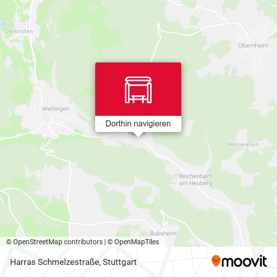 Harras Schmelzestraße Karte