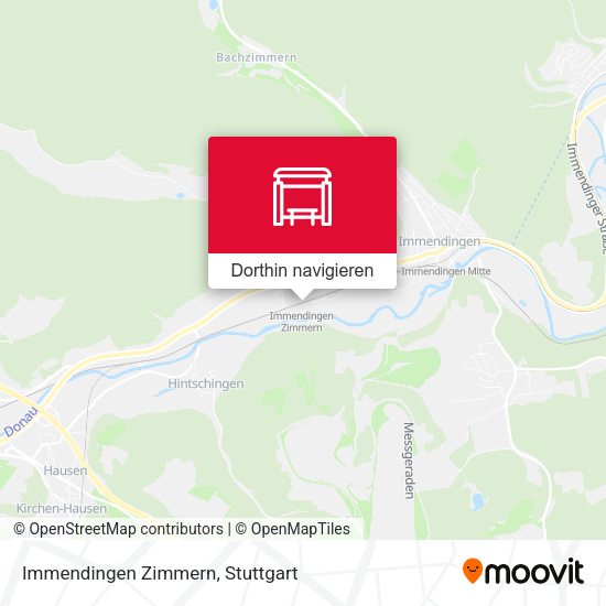 Immendingen Zimmern Karte