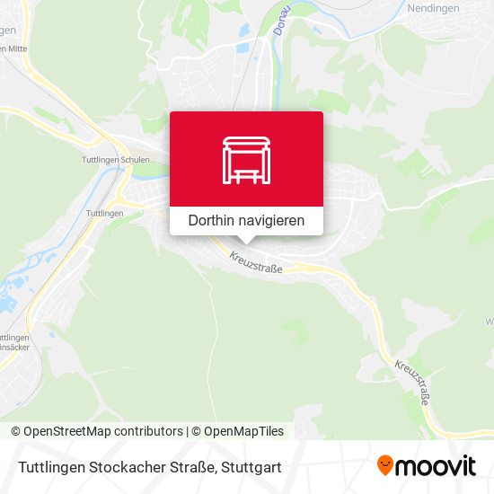 Tuttlingen Stockacher Straße Karte