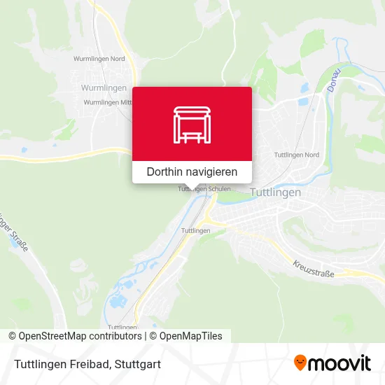 Tuttlingen Freibad Karte