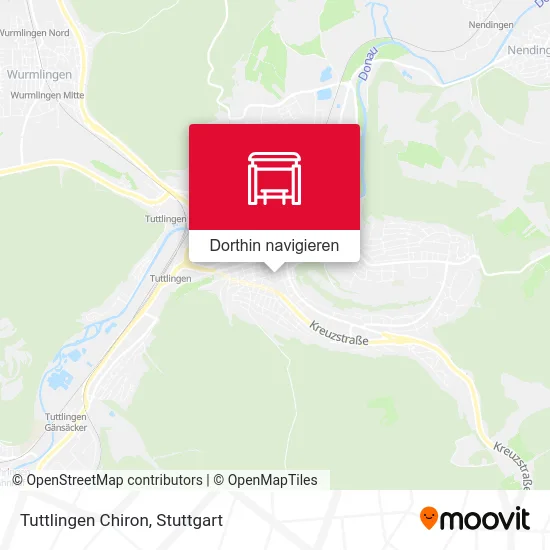 Tuttlingen Chiron Karte