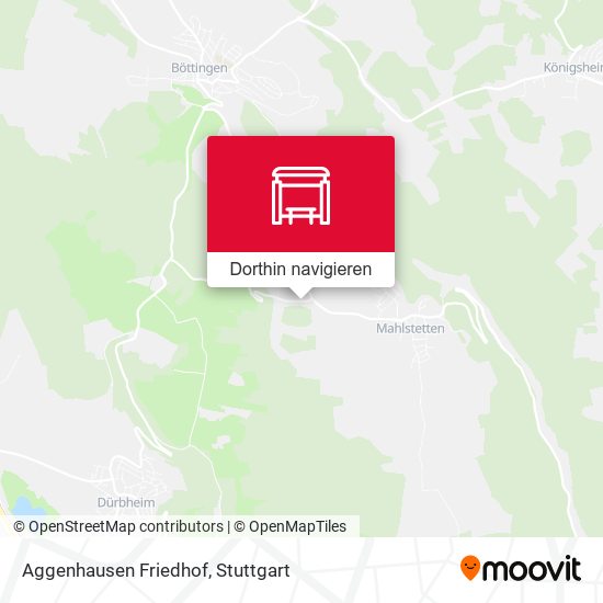 Aggenhausen Friedhof Karte