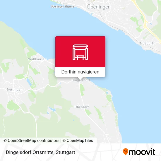 Dingelsdorf Ortsmitte Karte