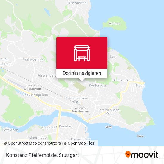 Konstanz Pfeiferhölzle Karte