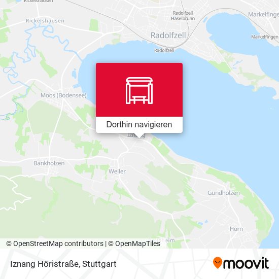 Iznang Höristraße Karte