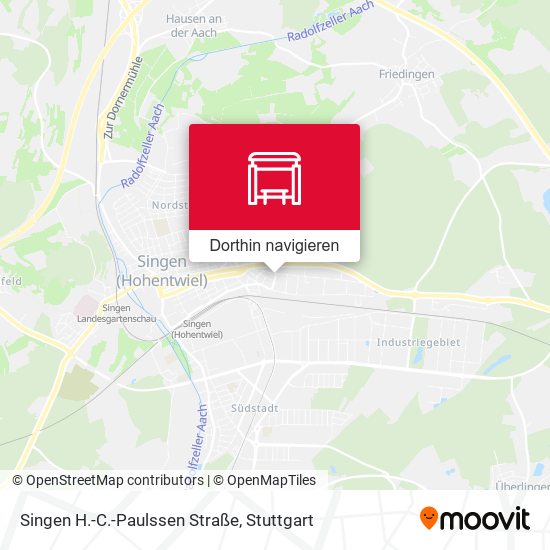 Singen H.-C.-Paulssen Straße Karte