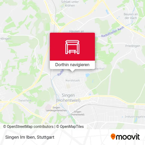 Singen Im Iben Karte