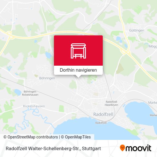 Radolfzell Walter-Schellenberg-Str. Karte