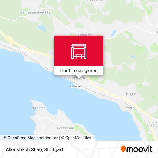 Allensbach Steig Karte