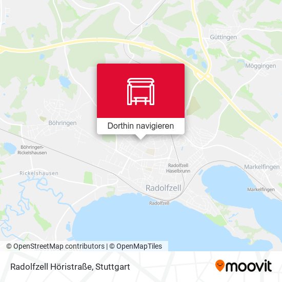 Radolfzell Höristraße Karte