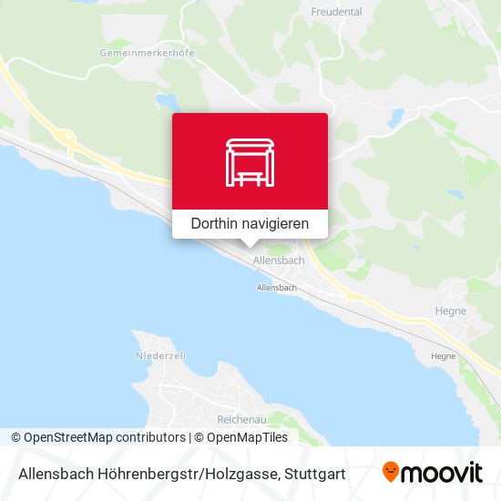 Allensbach Höhrenbergstr / Holzgasse Karte