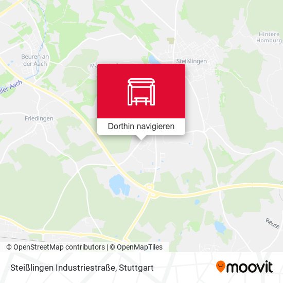 Steißlingen Industriestraße Karte