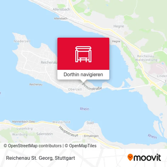 Reichenau St. Georg Karte