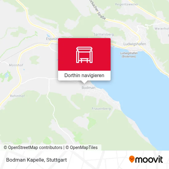 Bodman Kapelle Karte