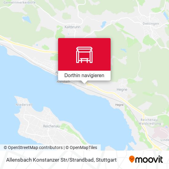 Allensbach Konstanzer Str / Strandbad Karte