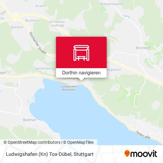 Ludwigshafen (Kn) Tox-Dübel Karte