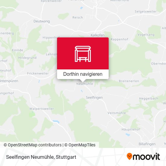 Seelfingen Neumühle Karte