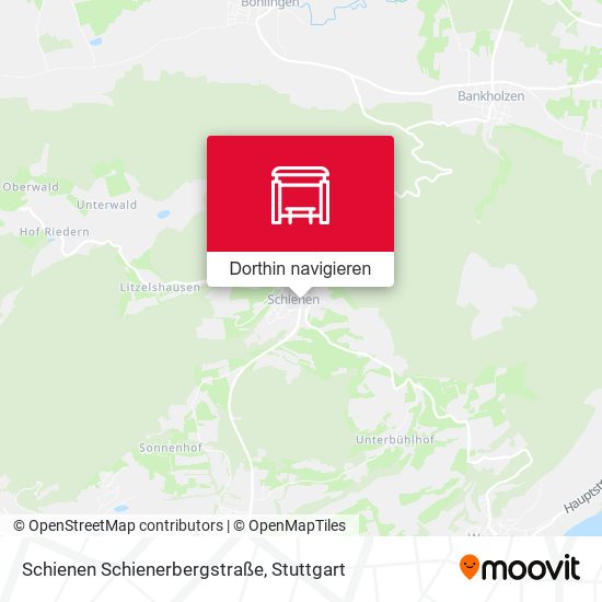 Schienen Schienerbergstraße Karte