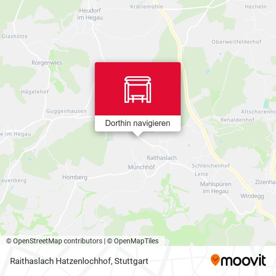 Raithaslach Hatzenlochhof Karte