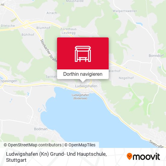 Ludwigshafen (Kn) Grund- Und Hauptschule Karte