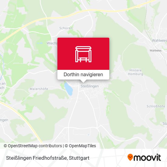 Steißlingen Friedhofstraße Karte