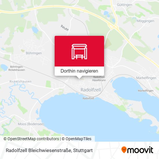 Radolfzell Bleichwiesenstraße Karte