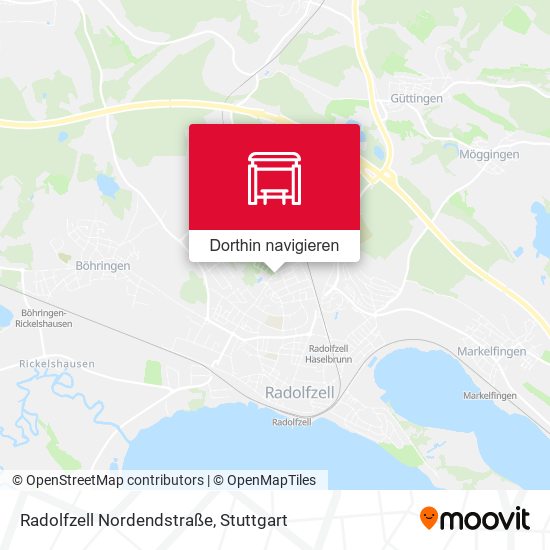 Radolfzell Nordendstraße Karte