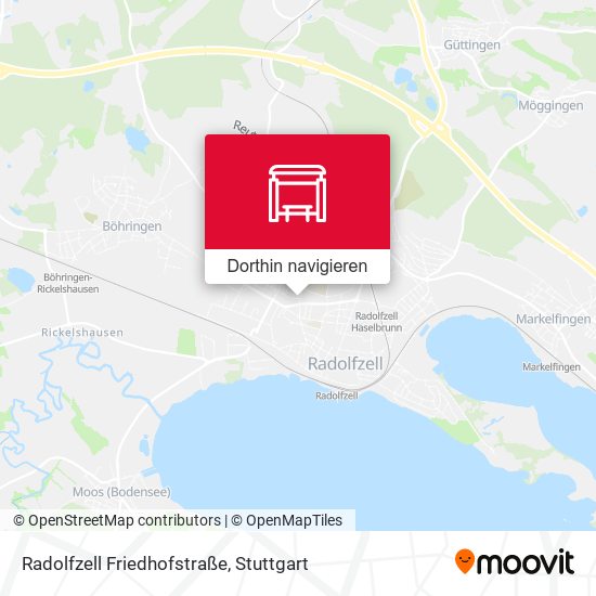 Radolfzell Friedhofstraße Karte
